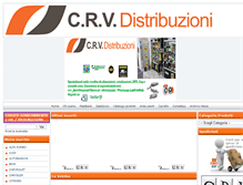 Tablet Screenshot of crvdistribuzioni.com